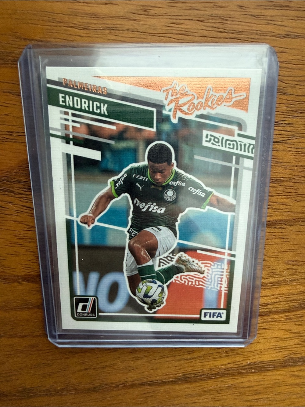 Endrick Palmeiras Soccer Trading Card - Green the rookies